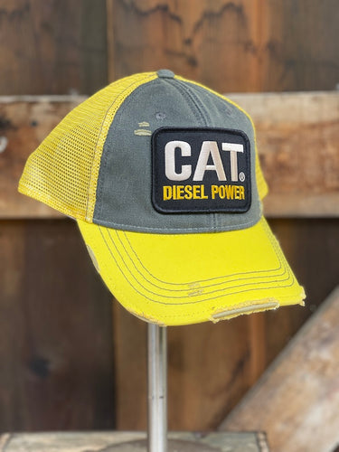 Playing in the Dirt Hat- Gold/Grey Snapback